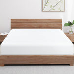 Zaizaihome Bamboo Viscose Cooling Fitted Sheet King Size front view