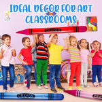 Raiten jumbo crayon photo booth props