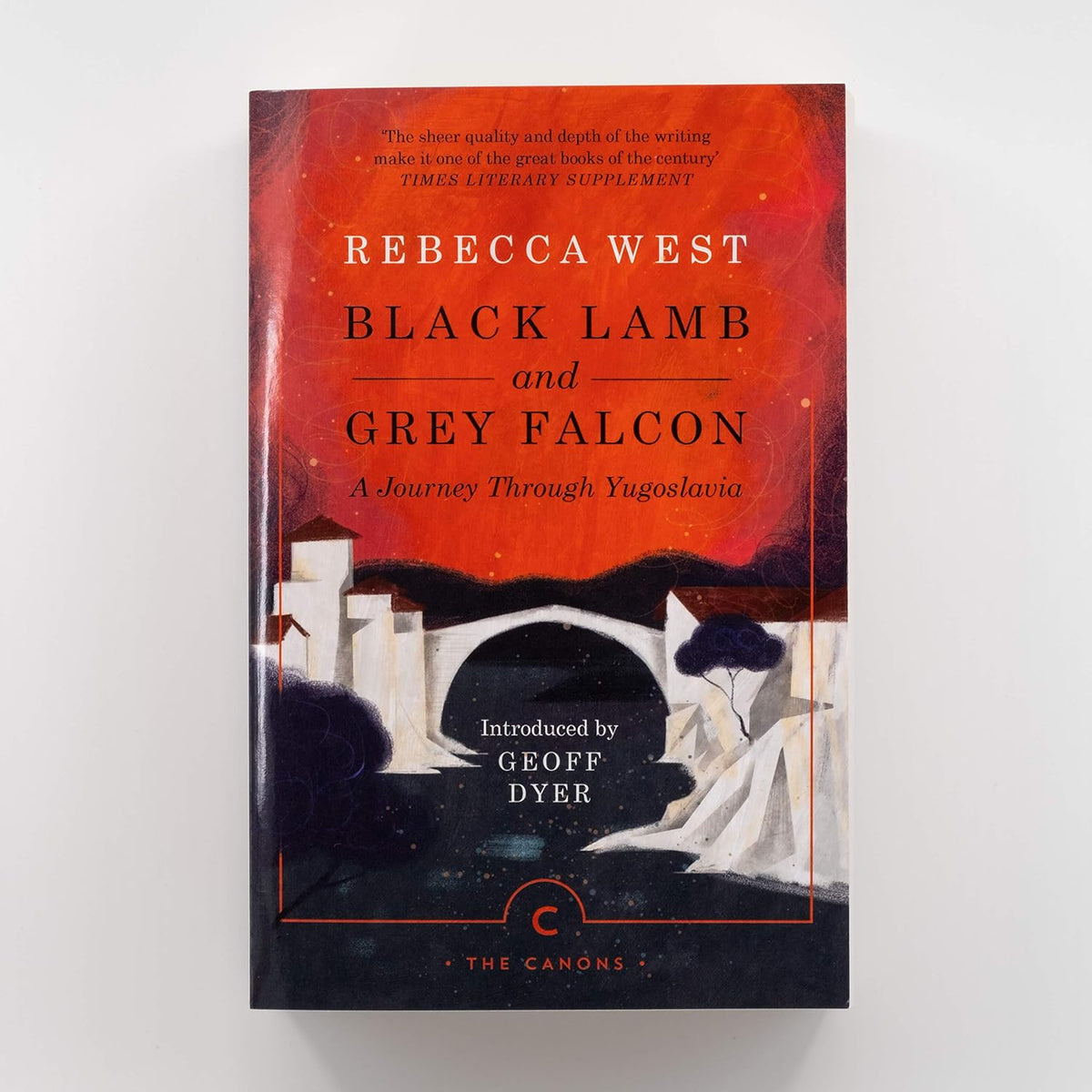 Rebecca West Black Lamb and Grey Falcon paperback back cover details
