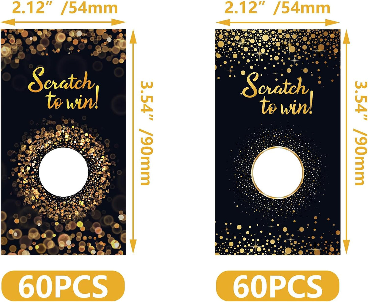 Inknote salon discount cards set packaging