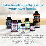 Twinlab Super Enzyme Caps - Constipation Supplement with Digestive Enzymes - 50 Capsules (Pack of 4) - Image 6