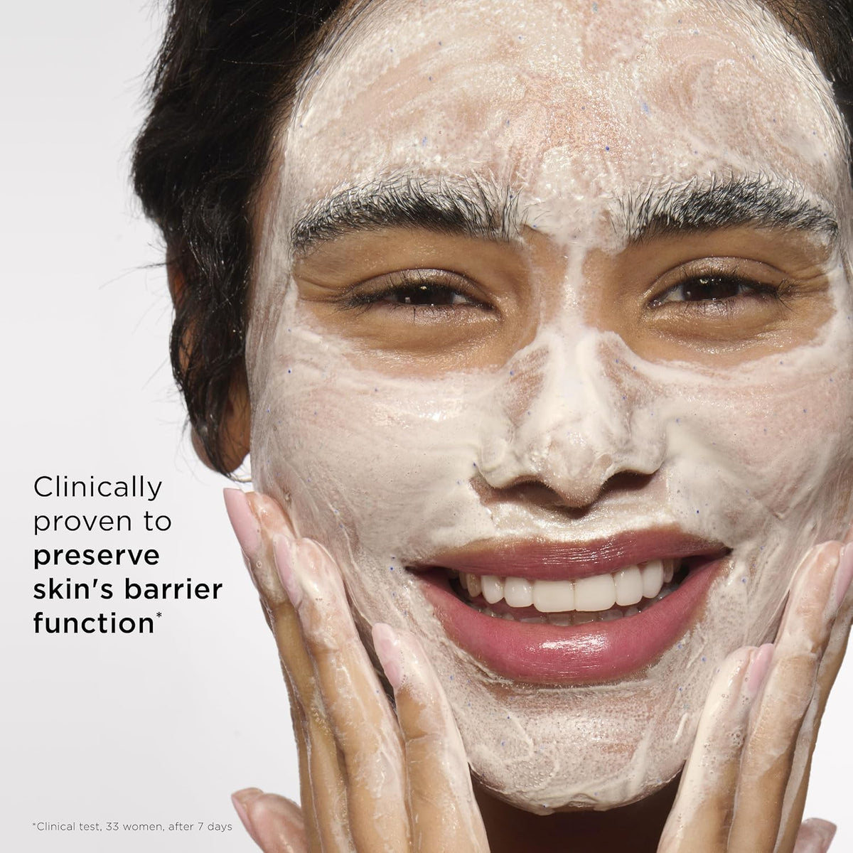 Clarins skincare tube cap open dispensing view