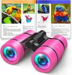 Lets Go Kids Binoculars front view in pink
