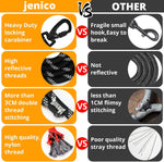 Jenico dog leash padded handle ergonomic grip detail