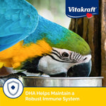 Close up of Vitakraft fruit and vegetable bird blend