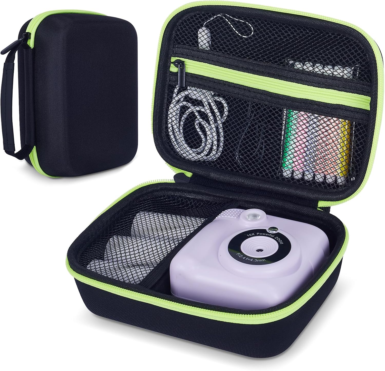 Hikkon hard shell camera case front view