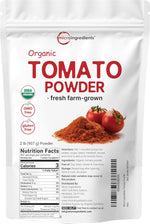 Micro Ingredients organic tomato powder front view packaging