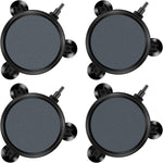 Pawfly professional grade aeration disc highlighting the secure rubber suction cup anchors.
