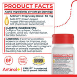 Antinol Plus, Mobility, Hip, and Joint Supplement for Dogs, Green-Lipped Mussels and Krill Oil - Dog Joint Supplement, Better and Faster Than Glucosamine and Chondroitin, 120 Soft Gels - Image 9