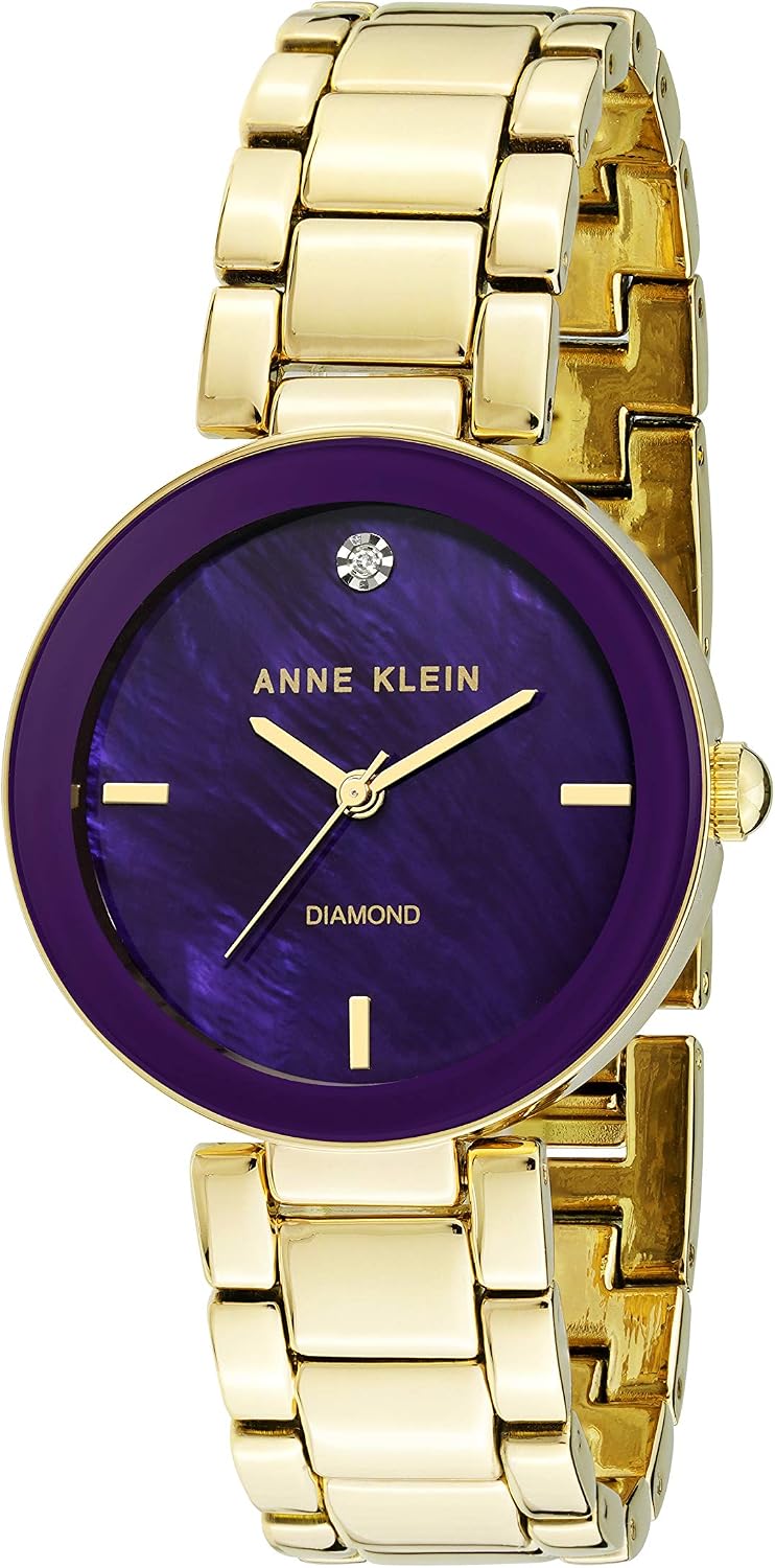 Anne Klein Women's Genuine Diamond Dial Bracelet Watch - Image 12