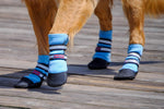 Bark Brite Lightweight Neoprene Paw Protector Dog Boots Designed for Comfort and Breathability in 5 Sizes (Blue Lg) - Image 10