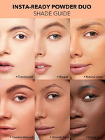 SHEGLAM loose face powder bottom compartment texture close up