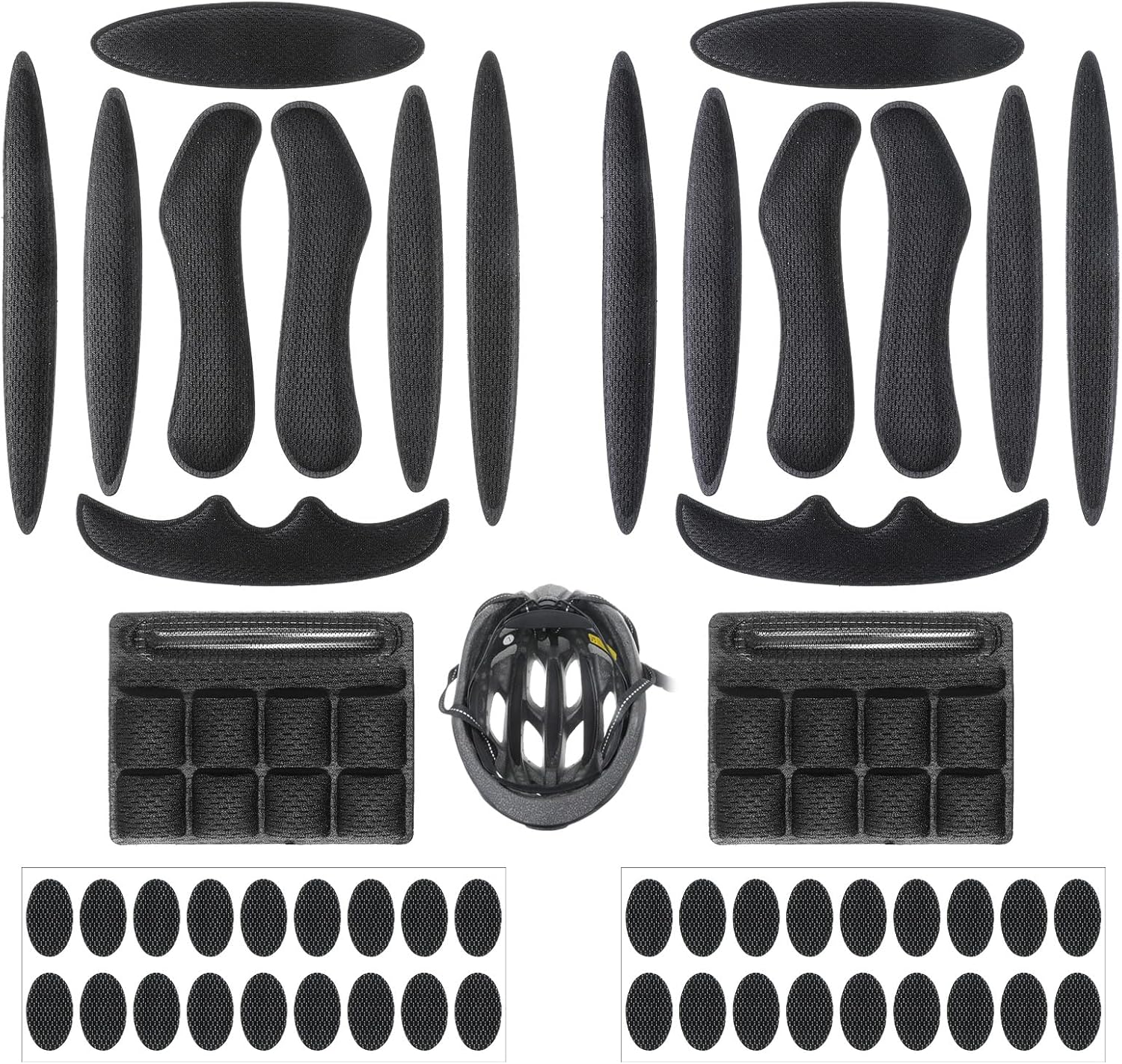 Mtghyare helmet padding kit 27 piece set front view