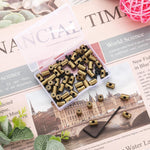 Subang metal locking clasps angled perspective