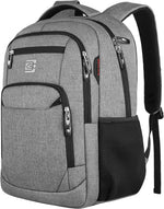 Laptop Backpack,Business Travel Anti Theft Slim College Backpack | Water Resistant Durable Computer Bag Gift for Women & Men Fits 15.6 Inch Laptop and Notebook - Light Pink - Image 15