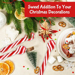 Dye free peppermint spoons individually wrapped for holiday gifts