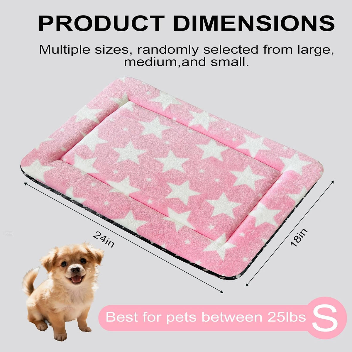 Reversible dog bed mat for seasonal comfort