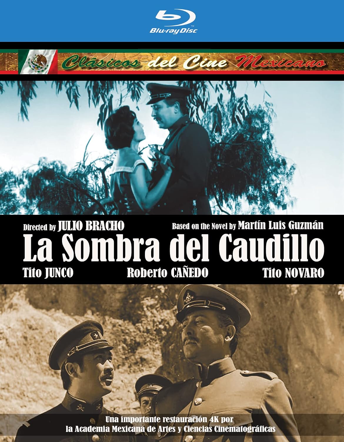 Tito Novaro La Sombra Del Caudillo Blu ray front view collectible movie