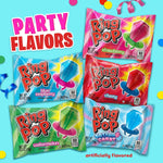 Ring Pop wearable hard candy gemstone suckers arranged for birthday party favor ideas