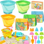 Dreamon 30-piece collapsible beach toy set front view