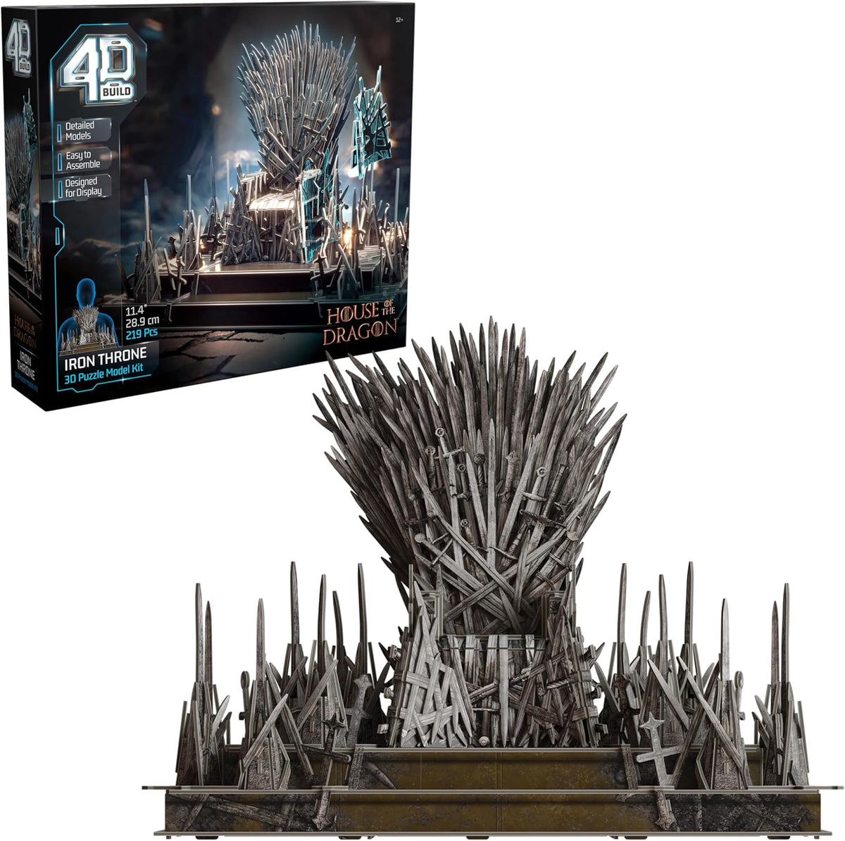 4D Build House of the Dragon building toy packaging box