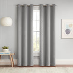 Eclipse Darrell Blackout Rod Pocket Curtain, 37x63, Indigo - Image 9