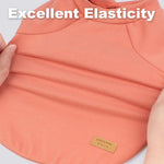 Sleeveless elastic dog apparel pack showcasing fabric stretchability