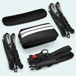 Godyoy authentic USA imported double dog leash set with reflective stitching