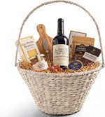 Best Choice Products handwoven large gift basket front view