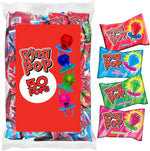 Vegetarian friendly hard candy suckers variety display
