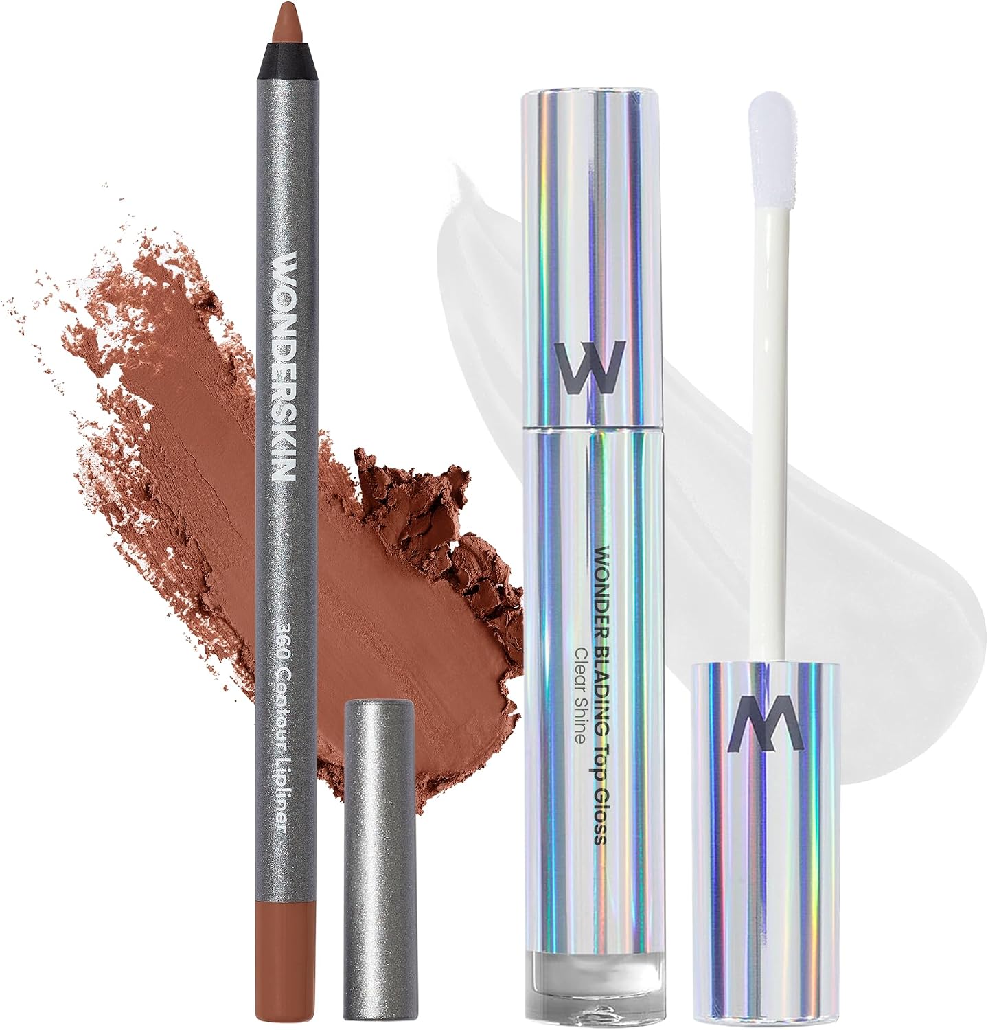 Wonderskin 360 Contour Lip Liner Pencil in Nutmeg shade front view