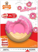 Nylabone Donut Power Chew Toy for Dogs, Dog Toys for Aggressive Chewers, Bacon Glazed Flavor, Large Dogs - Up to 50 lbs, 1 Count - Image 11