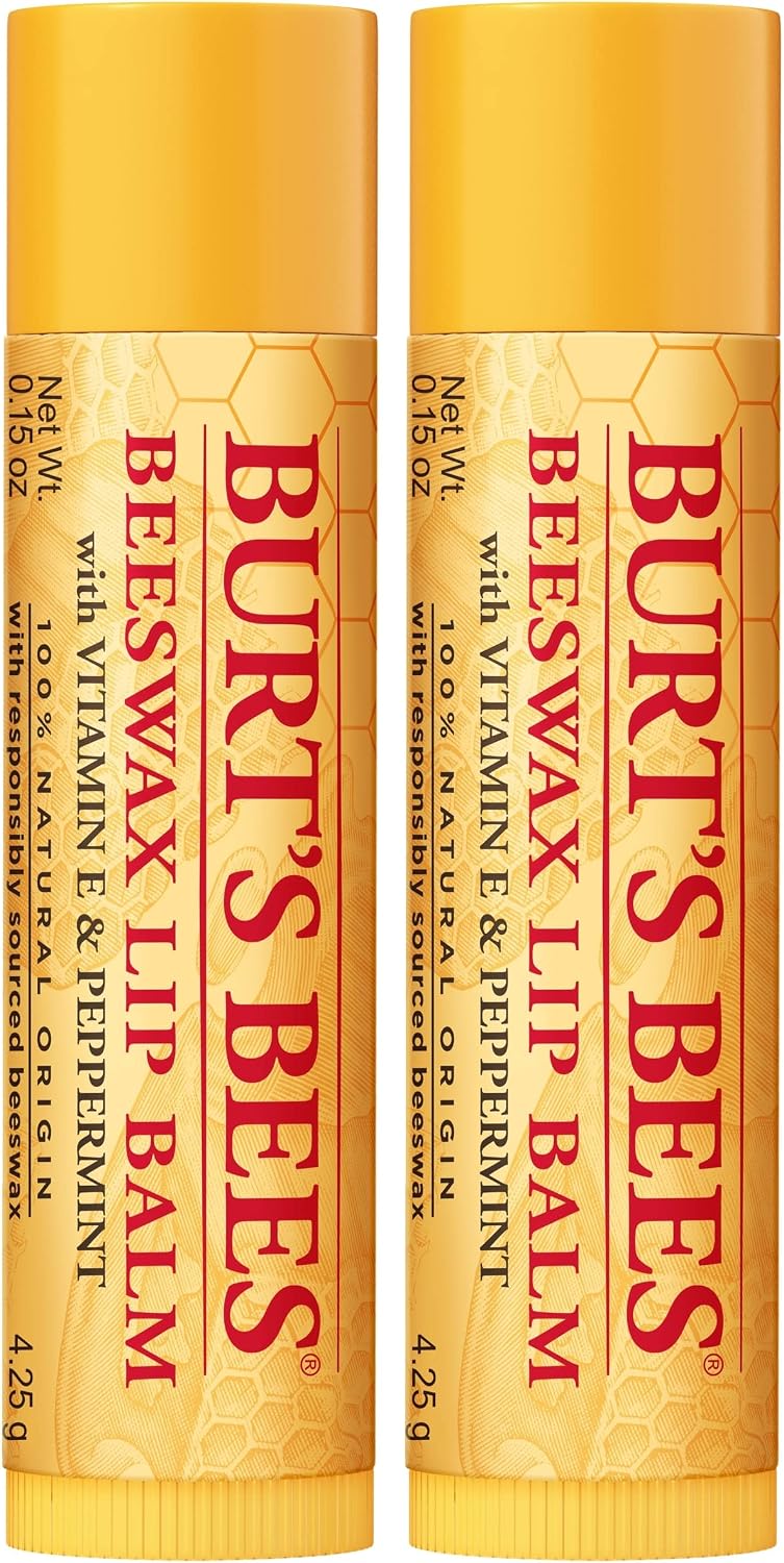 Burt's Bees Lip Balm - Original Beeswax, Lip Moisturizer With Responsibly Sourced Beeswax, Tint-Free, Natural Origin Conditioning Treatment, 2 Tubes, 0.15 oz. - Image 15