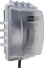 Sealproof 1-gang weatherproof outlet cover front view
