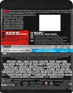 Format Pulp Fiction Blu-ray back view disc packaging details
