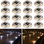 AGPTEK Solar Driveway Lights Outdoor 4 Pack, 2 Color Modes LED Deck Dock | Marine Waterproof Driveway Marker Lights for Step Sidewalk Stair Garden Pathway Walkway Yard (Warm White/Cool White) - Image 15
