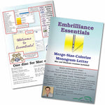 Embrilliance Essentials embroidery software front view application interface