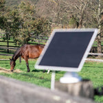 Lumiere Equine Eye Vision 4G wireless horse camera front view with lens
