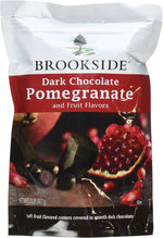 Premium dark chocolate snacks in a glass bowl