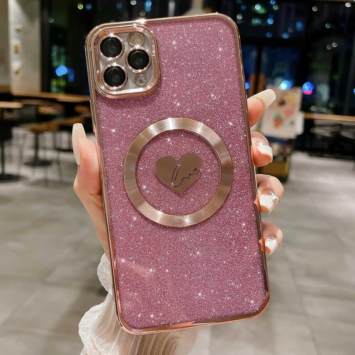 HYUEKOKO iPhone case electroplated edge detail