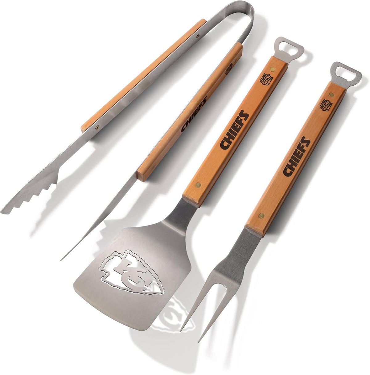 YouTheFan NFL Classic 3PC BBQ Grill Set - Image 9