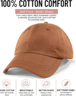 Lvaiz Womens Satin Lined Baseball Cap side profile view