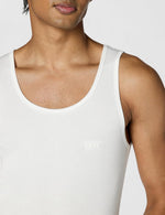 BOSS cotton tank top back view