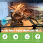 Pet-safe mushroom climbing accessory for bearded dragon