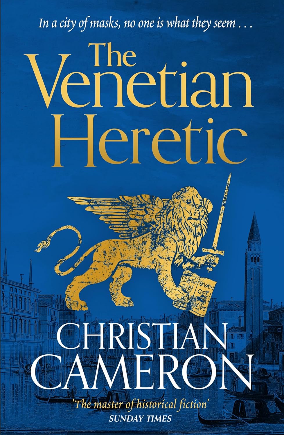 Christian Cameron The Venetian Heretic book cover front view