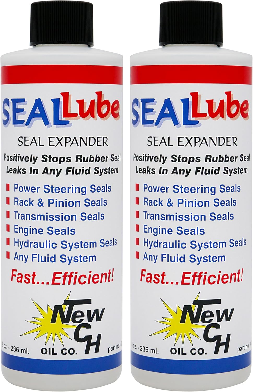 SealLube stops leaks seal expander two pack front view