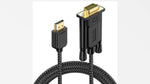 Complete product presentation of the FEMORO unidirectional cord showing both digital and analog adapter ends clearly.