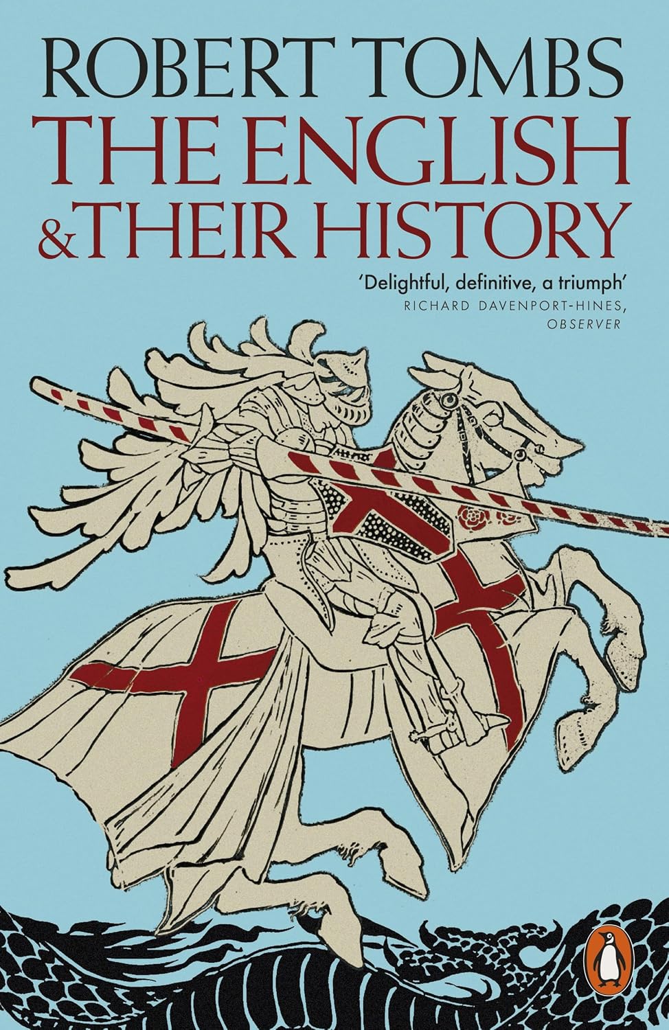 Robert Tombs The English and Their History paperback front view bestseller