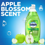 Dawn Apple Blossom scented liquid soap texture and color