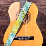 GLENLCWE guitar strap PU leather ends detail view